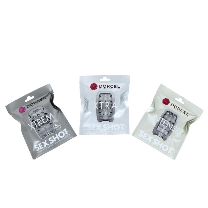Набор мастурбаторов Marc Dorcel - 3 Sex Shots Набор мастурбаторов Marc Dorcel - 3 Sex Shots