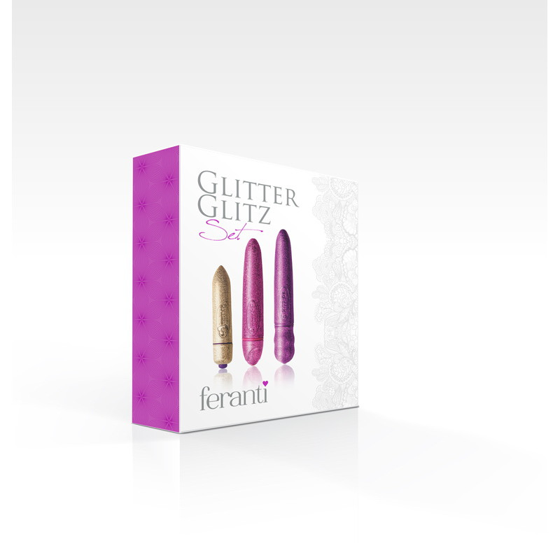 Набор вибраторов Rocks Off Feranti Glitter Glitz Набор вибраторов Rocks Off Feranti Glitter Glitz
