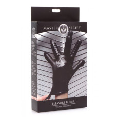 Перчатка с разными текстурами Master Series Pleasure Poker Textured Glove