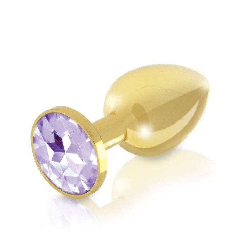 Набір металевих анальних пробок із кристалом RIANNE S - Booty Plug Luxury Set, діаметр 3 та 3,5см Набір металевих анальних пробок із кристалом RIANNE S - Booty Plug Luxury Set, діаметр 3 та 3,5см