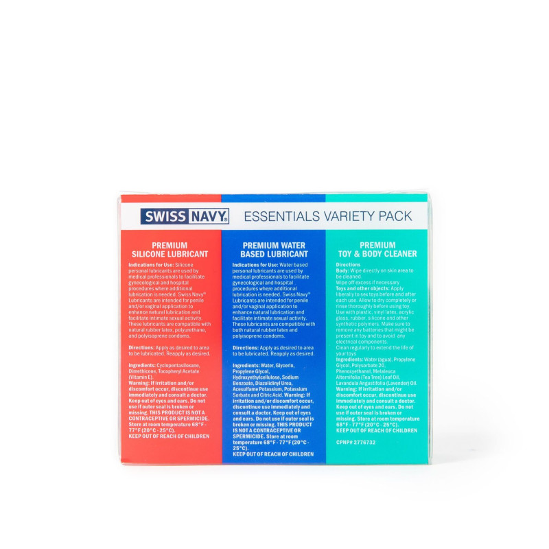 Набір Swiss Navy Essentials Variety Pack 3 х 30 мл Набір Swiss Navy Essentials Variety Pack 3 х 30 мл