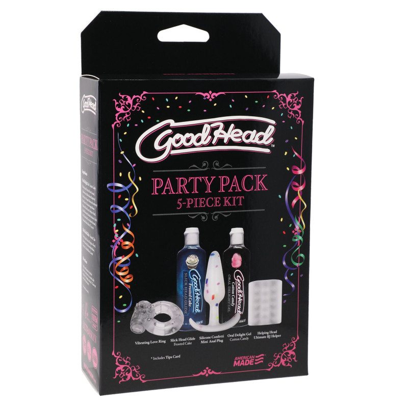 Набір Doc Johnson GoodHead - Party Pack - 5 Piece Kit Набір Doc Johnson GoodHead - Party Pack - 5 Piece Kit