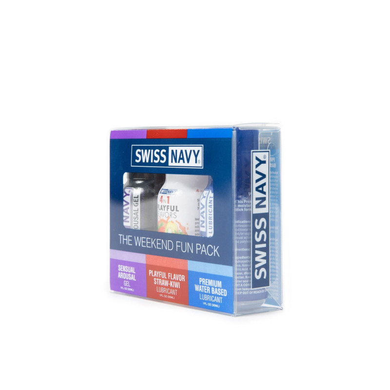 Набор Swiss Navy Weekend Fun Pack 3х30 мл