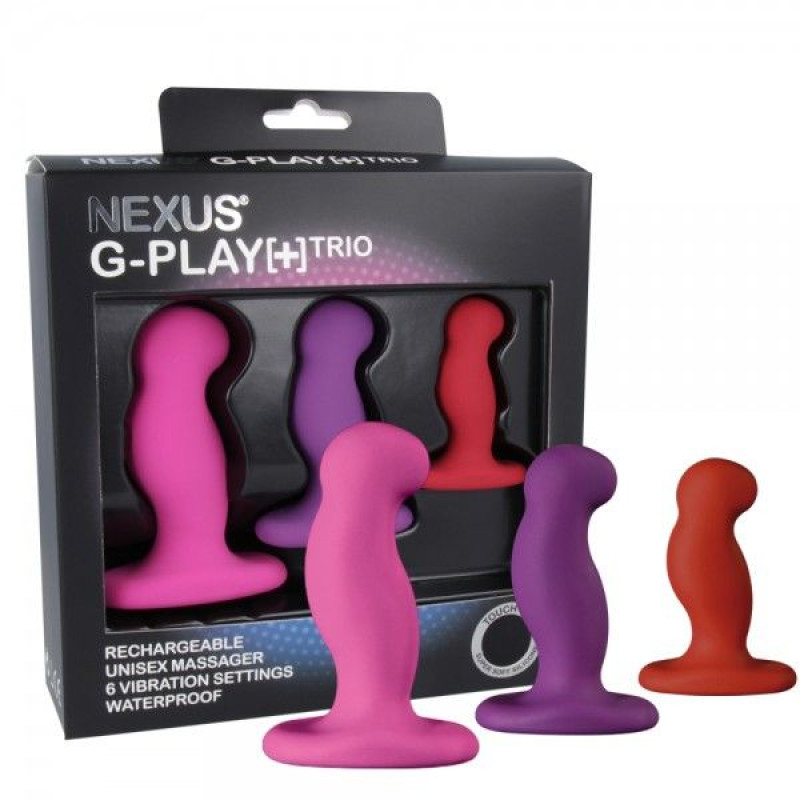 Набор массажеров простаты Nexus G-Play Trio Plus Набор массажеров простаты Nexus G-Play Trio Plus