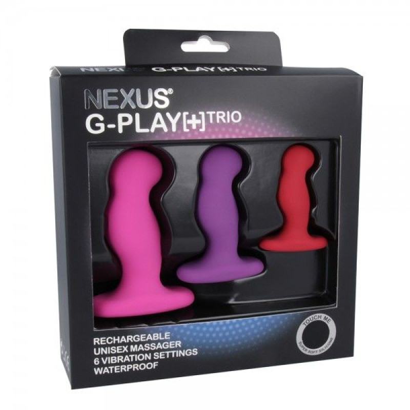 Набор массажеров простаты Nexus G-Play Trio Plus Набор массажеров простаты Nexus G-Play Trio Plus
