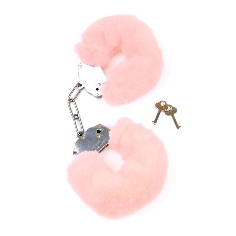 Наручники Fetish B - Series Series Furry Cuffs Light Pink