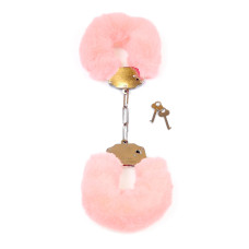 Наручники Fetish B - Series Series Furry Cuffs Light Pink