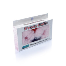 Наручники Fetish B - Series Series Furry Cuffs Light Pink