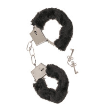 Наручники OOTB Plush Handcuffs With Keys Black