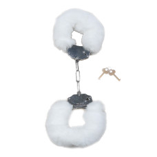 Наручники Fetish B - Series Series Furry Cuffs White