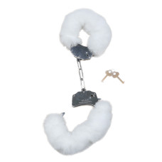 Наручники Fetish B - Series Series Furry Cuffs White