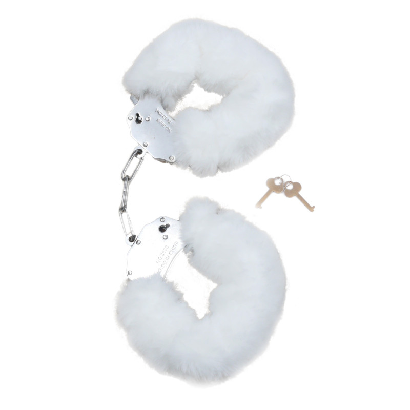 Наручники Fetish B - Series Series Furry Cuffs White
