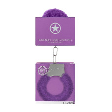 Наручники Ouch! Beginner's Handcuffs Furry Purple