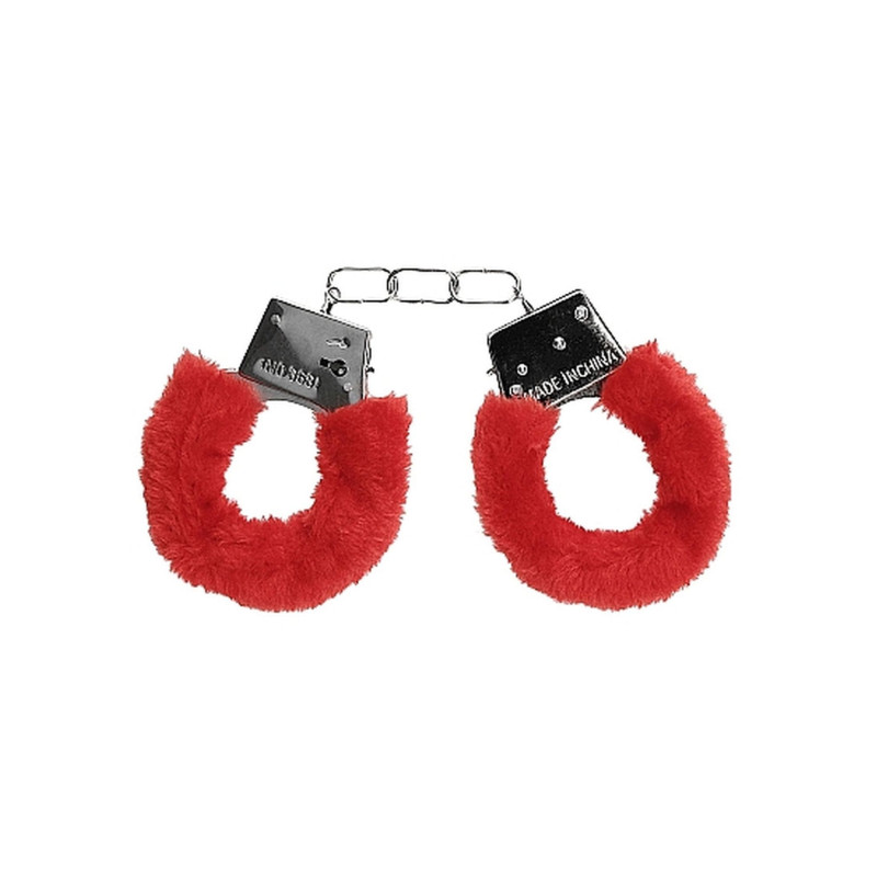 Наручники Ouch! Beginner's Handcuffs Furry Red