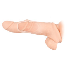 Удлинительная насадка Nature Skin Penis Sleeve With Extension
