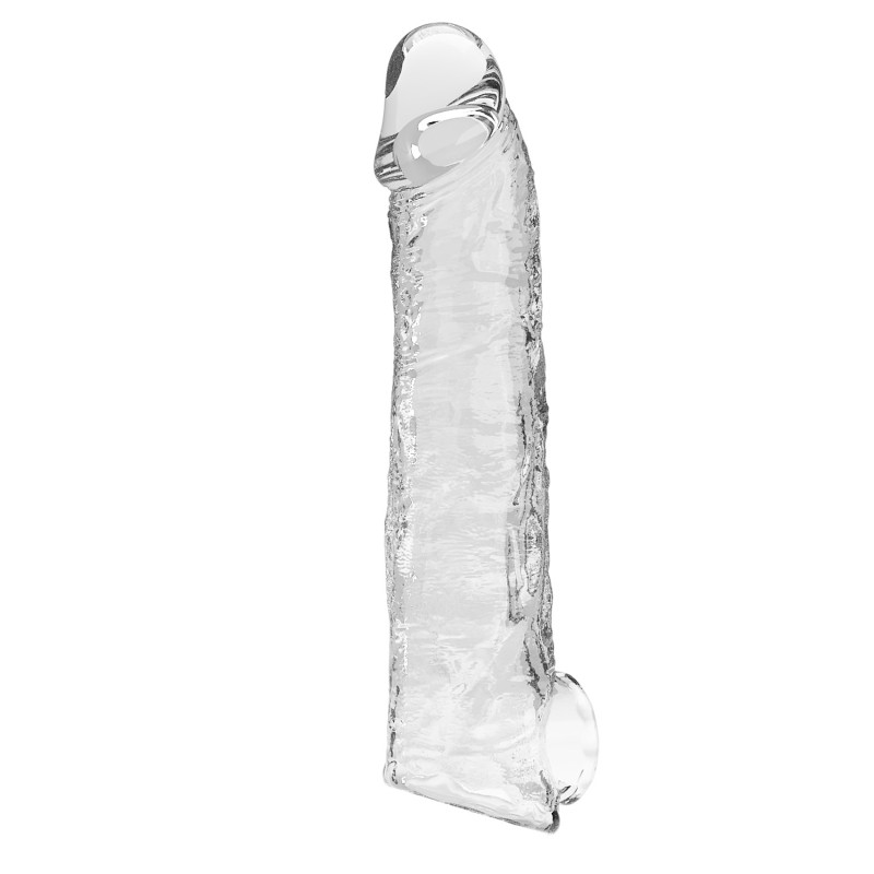Подовжуюча насадка на член Pretty Love Extension Penis Sleeve 26 см Clear