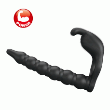 Кільце-насадка для подвійного проникнення Pretty Love Blackney Vibrating Enhacer Black
