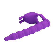 Кільце-насадка для подвійного проникнення Pretty Love Blackney Vibrating Enhacer Purple