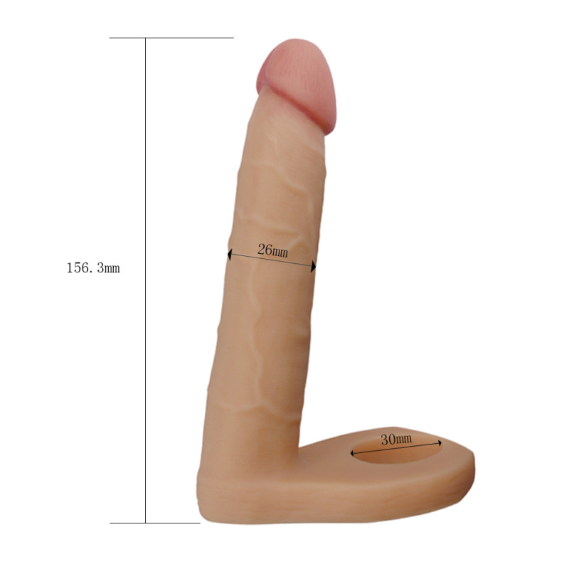 Насадка для двойного проникновения LoveToy The Ultra Soft Double #2