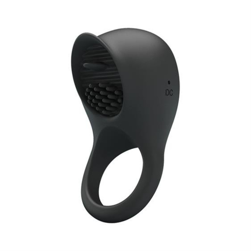 Ерекційне кільце Pretty Love Ring Shacking II Black Ерекційне кільце Pretty Love Ring Shacking II Black