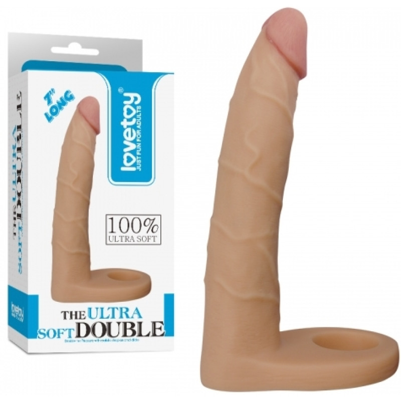 Насадка для двойного проникновения LoveToy The Ultra Soft Double 7 103 Насадка для двойного проникновения LoveToy The Ultra Soft Double 7 103