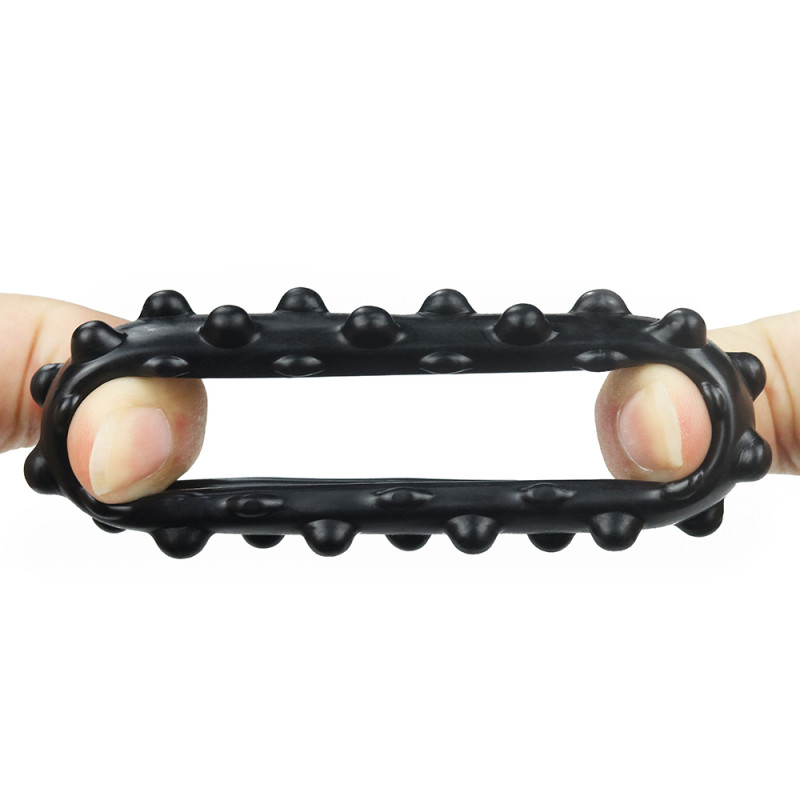 Эрекционное кольцо LoveToy Power Plus Cockring 2 Черное Эрекционное кольцо LoveToy Power Plus Cockring 2 Черное