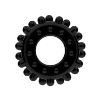 Эрекционное кольцо LoveToy Power Plus Cockring 2 Черное