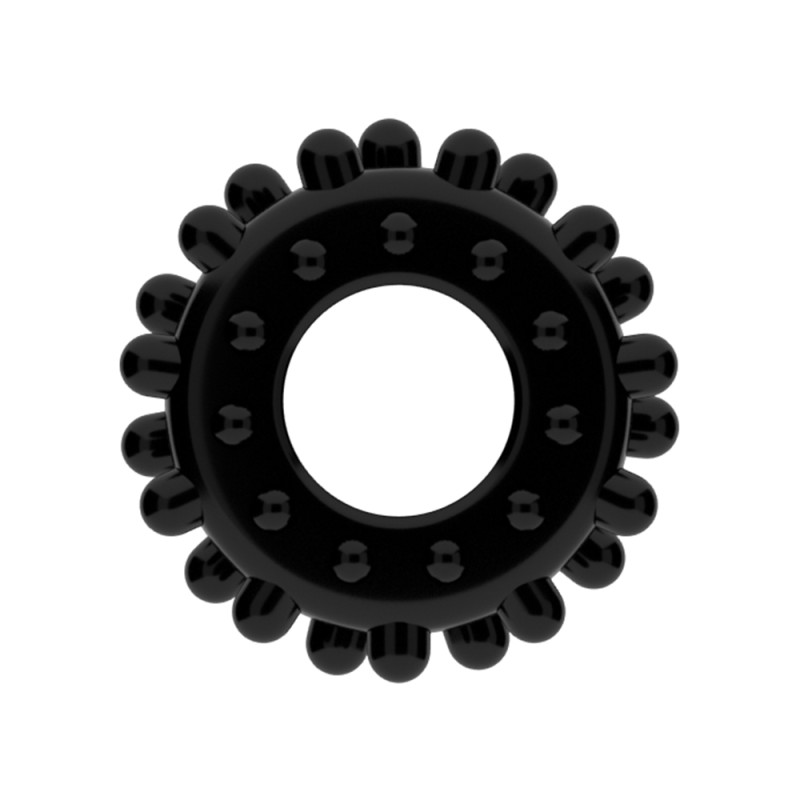 Эрекционное кольцо LoveToy Power Plus Cockring 2 Черное Эрекционное кольцо LoveToy Power Plus Cockring 2 Черное