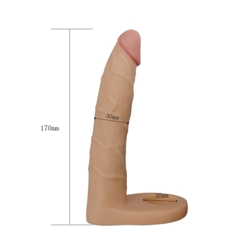 Насадка для двойного проникновения LoveToy The Ultra Soft Double 7 103 Насадка для двойного проникновения LoveToy The Ultra Soft Double 7 103
