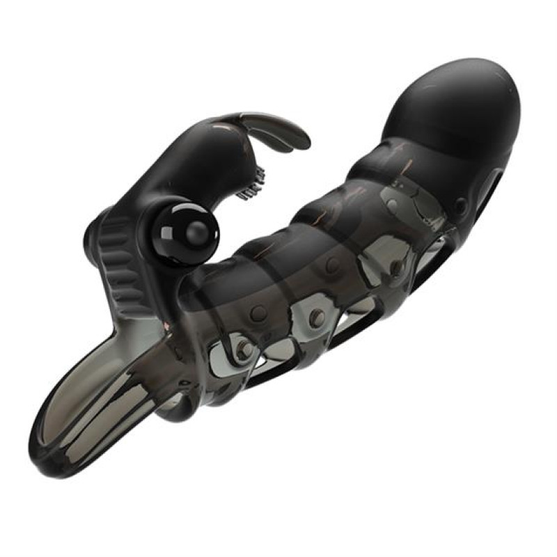 Насадка на член Pretty Love Cuper Vibrating Penis Sleeve Black Насадка на член Pretty Love Cuper Vibrating Penis Sleeve Black