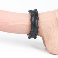 Эрекционное кольцо LoveToy Power Plus Cockring 2 Черное