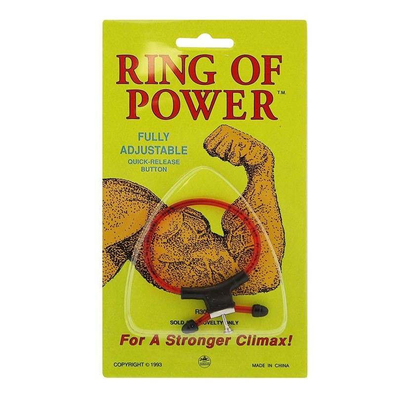 Кільце ерекційне NMC Adjustable Magic Ring Rubber Червоне/Чорне Кільце ерекційне NMC Adjustable Magic Ring Rubber Червоне/Чорне