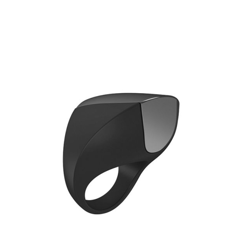 Кольцо вибрирующее OVO A1 Черное Кольцо вибрирующее OVO A1 Черное