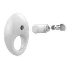 Вибрирующее кольцо OVO B5 Белое