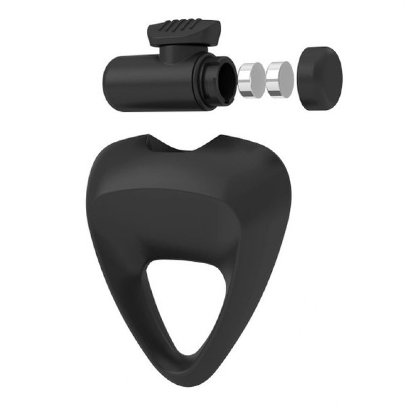 Вибрирующее кольцо OVO B9 Черное Вибрирующее кольцо OVO B9 Черное