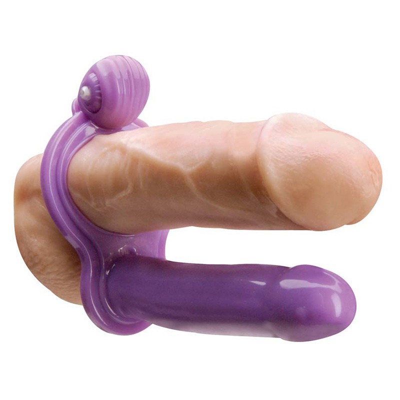 Насадка для двойного проникновения Topco Sales My First Double Penetrator 12,5х3 см Насадка для двойного проникновения Topco Sales My First Double Penetrator 12,5х3 см