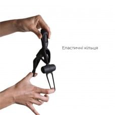 Эрекционное кольцо Adrien Lastic Spartacus R с вибрацией