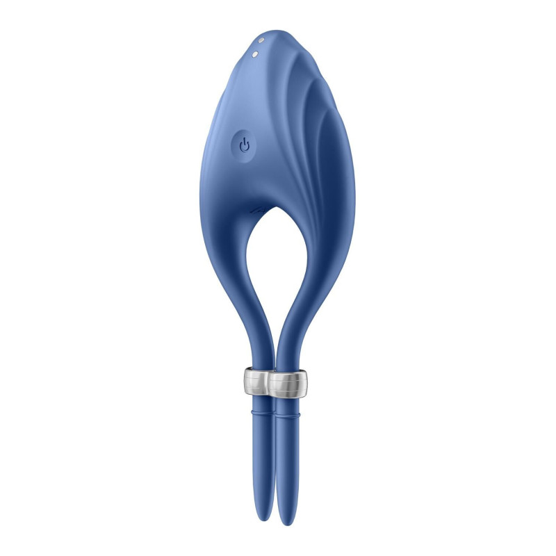 Эрекционное виброкольцо-лассо Satisfyer Duelist Blue, 10 режимов, мощный мотор Эрекционное виброкольцо-лассо Satisfyer Duelist Blue, 10 режимов, мощный мотор