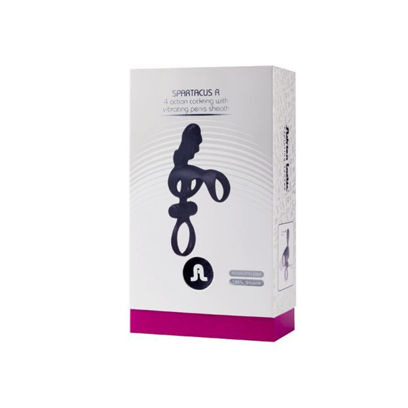 Эрекционное кольцо Adrien Lastic Spartacus R с вибрацией Эрекционное кольцо Adrien Lastic Spartacus R с вибрацией