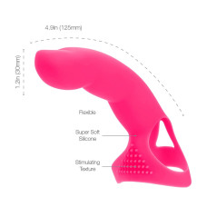 Насадка на палец Simple&True Extra Touch Finger Dong Розовая