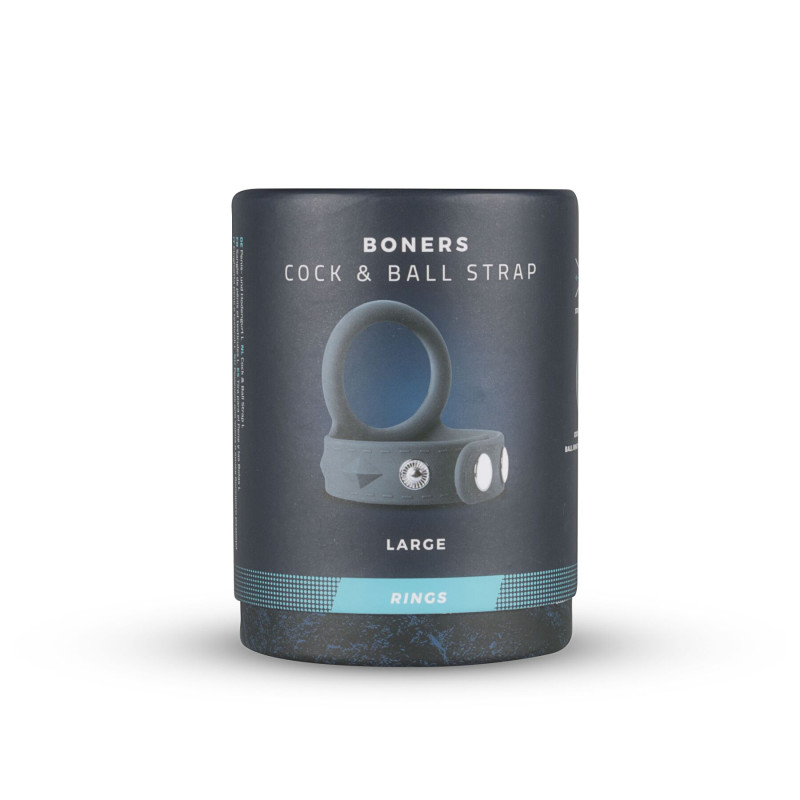 Эрекционное кольцо Boners Cock & Ball Strap L Эрекционное кольцо Boners Cock & Ball Strap L
