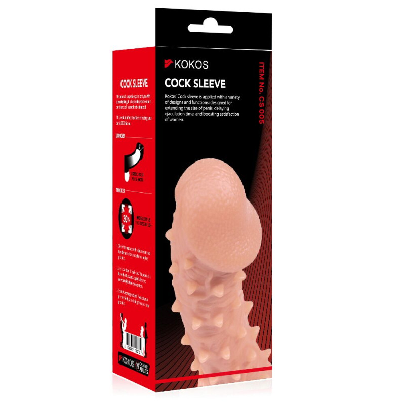 Насадка на член Kokos Cock Sleeve CS 005 L Насадка на член Kokos Cock Sleeve CS 005 L
