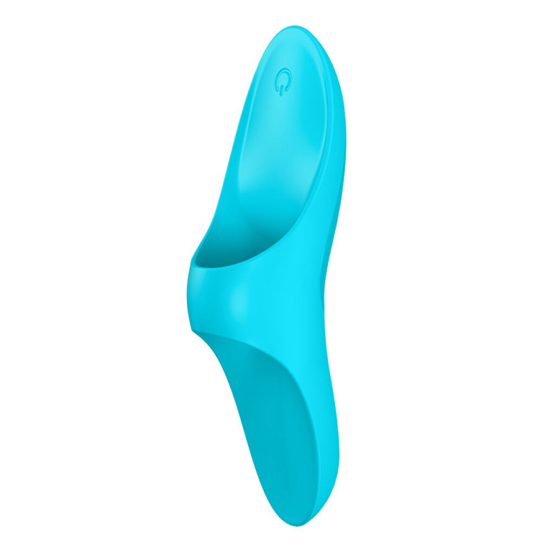 Вібратор на палець Satisfyer Teaser Блакитний Вібратор на палець Satisfyer Teaser Блакитний