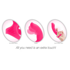 Насадка на палец Simple&True Extra Touch Finger Dong Розовая