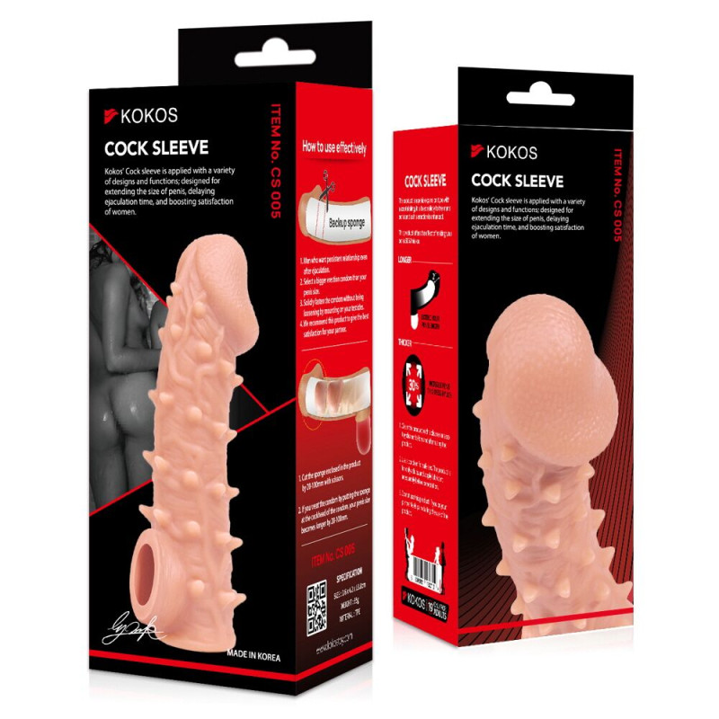 Насадка на член Kokos Cock Sleeve CS 005 L Насадка на член Kokos Cock Sleeve CS 005 L