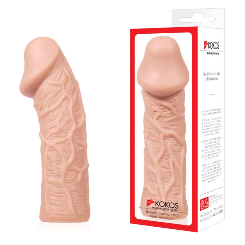 Насадка на член Kokos Extreme Sleeve ES.05 размер S Насадка на член Kokos Extreme Sleeve ES.05 размер S