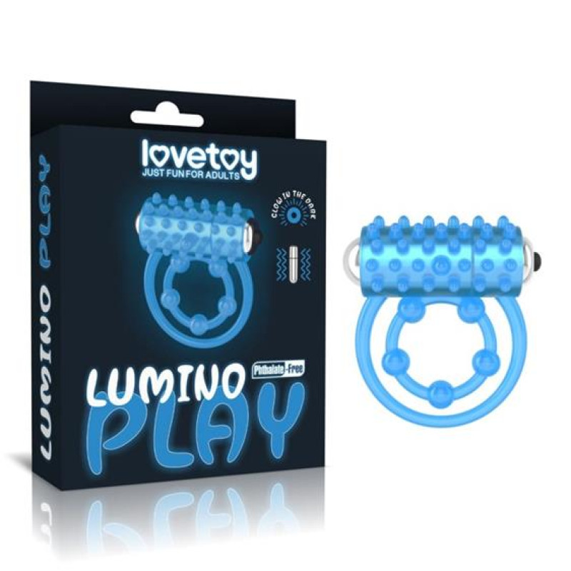Эрекционное кольцо LoveToy Lumino Play Vibrating Penis Ring 832 Эрекционное кольцо LoveToy Lumino Play Vibrating Penis Ring 832
