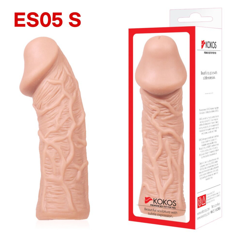 Насадка на член Kokos Extreme Sleeve ES.05 размер S Насадка на член Kokos Extreme Sleeve ES.05 размер S