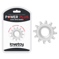 Ерекційне кільце LoveToy Power Plus Cockring 3 Прозоре