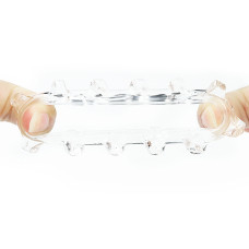 Эрекционное кольцо LoveToy Power Plus Cockring 3 Прозрачное